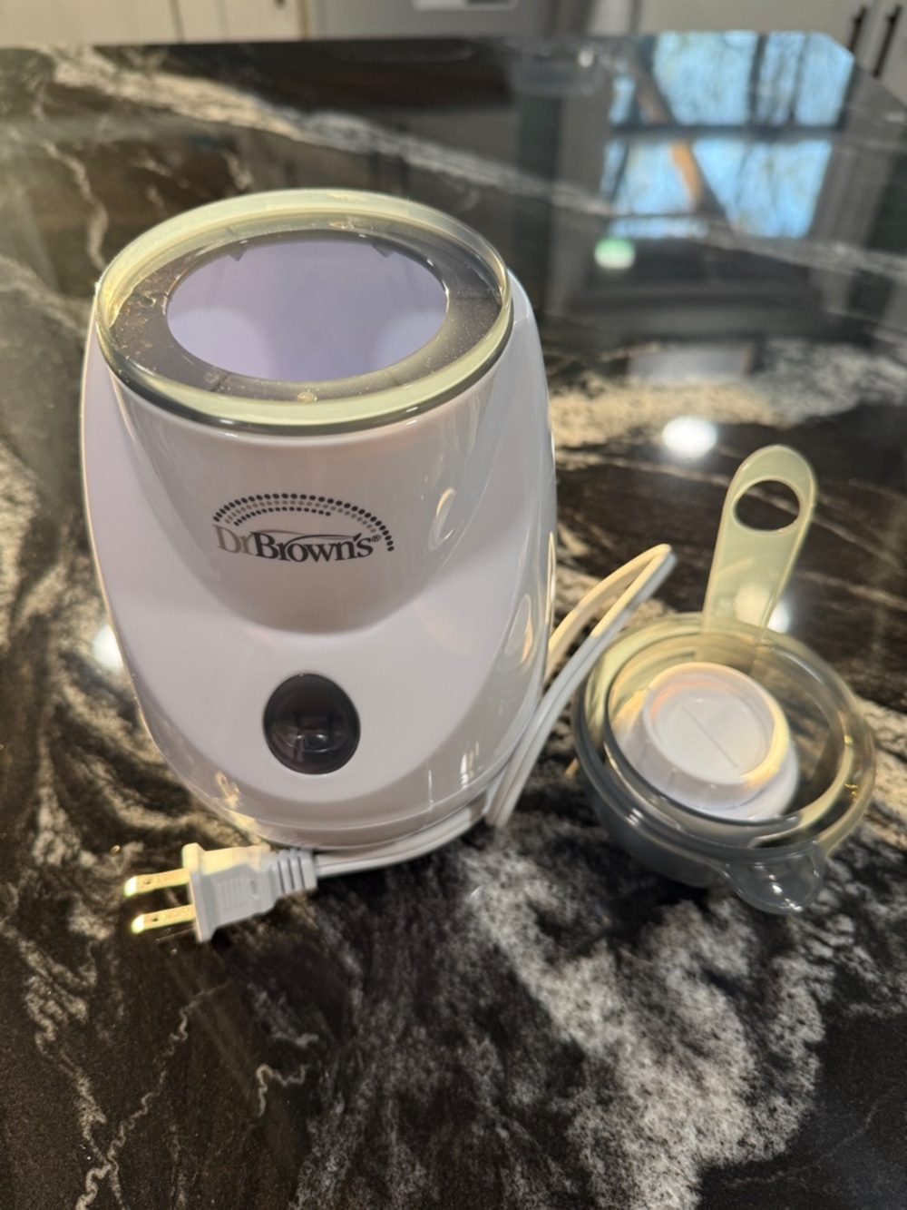 Dr. Brown's White Baby Bottle Warmer